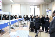  گزارش تصویری بازدید دانش آموزان سال چهارم دوره دوم دبیرستان، از دانشگاه صنعتی شاهرود 